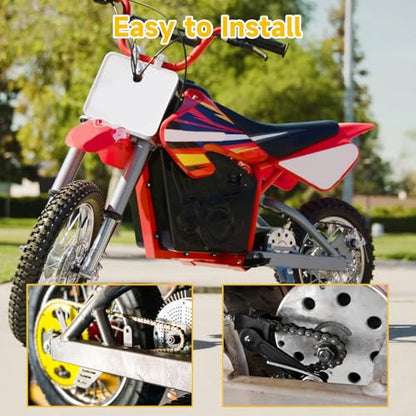 HIAORS 25H Drive Chain 132 Link Compatible with Razor MX650 MX500 SX500 SX650 Mcgrath Electric Dirt Bike Minimoto Motocross XRF500 Mini Rocket Scooter Heavy Duty Parts with Chain Breaker