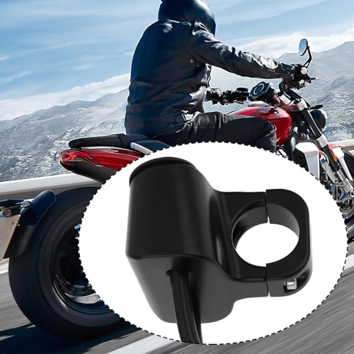 Motorcycle Handlebar Dual Button Switch 12V for 7/8 inch (22mm) Handlebar Compatible with Motorcycle ATV EBike