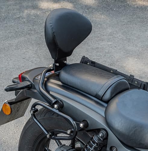 Motorcycle Sissy Bar Backrest for Eliminator 500 2024 2025 Detachable Rear Passenger Back Cushion Pad