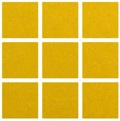 LiteMark | Reflective Square Kit | Night Visibility Adhesive Sticker Squares for Bike/Stroller/Helmet/Scooter/Stairs - Yellow (18 Pack) - color: Yellow, size: 1.5 Inch