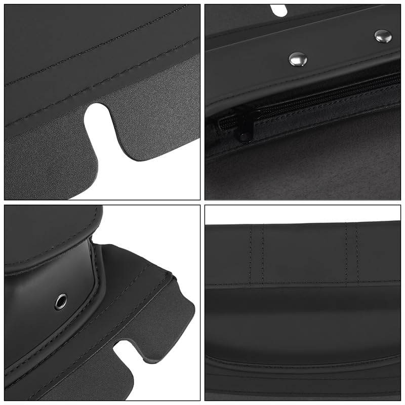 XMT-MOTO 3 Pocket Windshield Bag Pouch Fit for Harley Touring Electra Street Glide 2014-2023 - style: Fit for Harley Touring 2014-2023