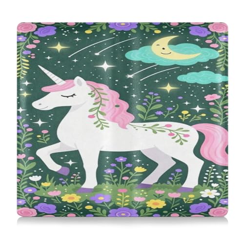 GuoChe Pu Leather Registration and Insurance Card Holder Men Women Document Wallet for any Car, Truck, Motorcycle, Trailer or Boat Pretty Fantasy Creature Florals - color: 22