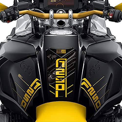 Motorcycle Gas Tank Pad Protection Decals Fits for BMW R1250GS Adventure Triple Black 2020 Up