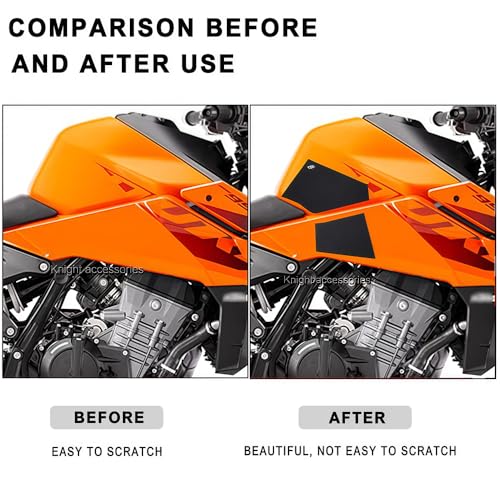 for Duke990 990 Duke 990 2024 2025 Side Fuel Tank Pad Protector Stickers Decal Gas Knee Grip Traction Pad 990 2024-2025 Tank Grips