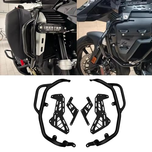 For R1300 GS Adventure r1300 gs adv 2026 2025 2024 New Motorcycle Accessories Bumpers Anti-Roll Bars Frame Protectors Engine Guards Tank Guards and Anti-Fall Accessories (Black) - color: Black