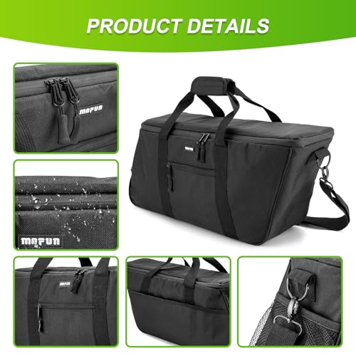 Mofun Motorcycle Saddlebag Cooler Waterproof Saddle Bag Insert Cooler Saddlebag Liner Bag Compatible with Harley Touring Street Road Electra Glide Road King with Hard Saddlebags, 1993-2025