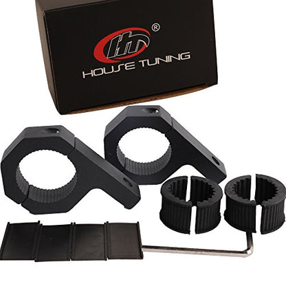 Roll Bar Clamp 1.125 inch (1 1/8"),1.25 inch (1 1/4"),1.375 inch (1 3/8),1.5 inch (1 1/2"),Roof Rollcage Holder for LED Light bar,Fog Lights,Wips - size: 1.125~1.5inch