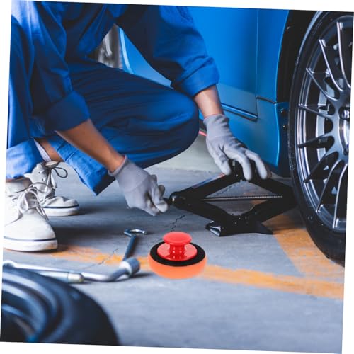 ABOOFAN Automotive Polishing Pads Set of Buffing Pads Sponge Round Plastic Handle Car Polishing Set Buffer Polisher for Cars Motorcycles Boats