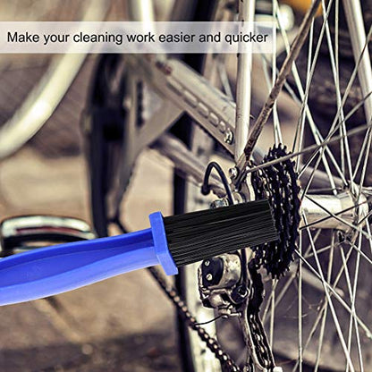 Motorcycle Chain Brush Off 25 × 18 × 3 3 Pieces Bike Chain Cigeon Pignon Tool Cleaning Brushes Washing Accessory Equipment Kit