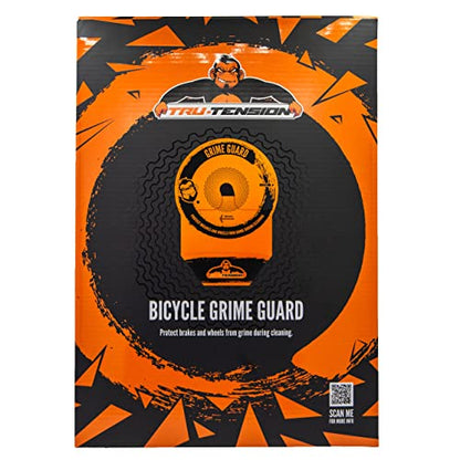 Tru-Tension | Bicycle Grime Guard | Protect Brakes & Wheels During Cleaning | Bicycle Tools & Accessories (Suitable for Bicycles Only) - size: 1 Count (Pack of 1)