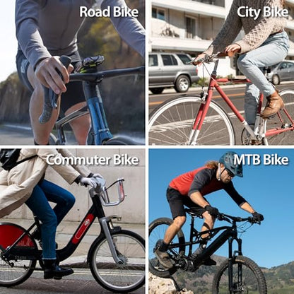 Bone Bike Tie Connect Kit 3, Magnetic Bicycle Phone Mount for Stem, Detachable & 360° Rotatable Silicone MTB Holder, Cycling Phone Carrier for iPhone & 4.7"–7.2" Smartphones (Magnetic - Stem) - style: Bicycle - Stem