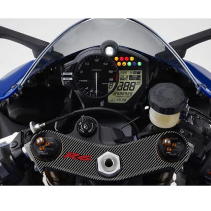 3D Motorcycle Tank Pad Gas Tank Protector Compatible with Yamaha YZF-R6 R6 Anti Slip Tank Pad Stickers Gas Oil Fuel Tank Pad Protectors - size: R6-2