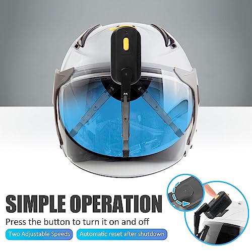 Motorcycle Helmet Wiper, 1200mAh Rechargeable Motorcycle Helmet Windshield Wiper, 2 Adjustable Speeds Retractable Universal, Universal Waterproof Helmett Windshield Wipers, Compatible with Most Visor