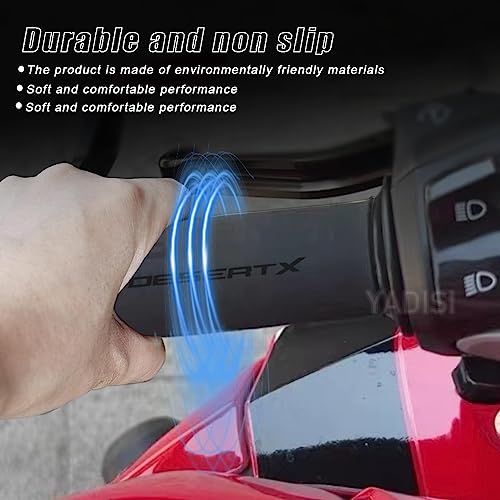 for Ducati DesertX Desert X 2021 2022- Motorcycle Rubber Handlebar Cover Heat Shrinkable Grip Glove Desert X