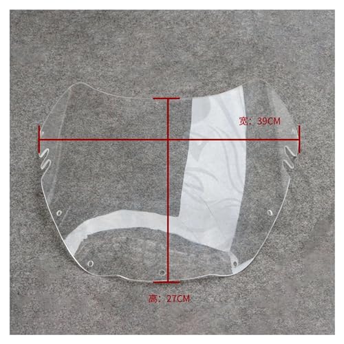 Motorcycle Windscreen for SU&ZUKI RGV250 VJ22 1991-1996 Windshield Windscreen Clear Motorcycle RGV 250 VJ 22 1992 1993 1994 1995 Extension Spoiler