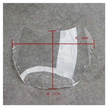 Motorcycle Windscreen for SU&ZUKI RGV250 VJ22 1991-1996 Windshield Windscreen Clear Motorcycle RGV 250 VJ 22 1992 1993 1994 1995 Extension Spoiler