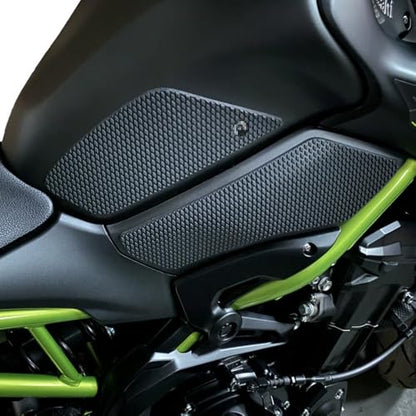 for Kawasaki Z900 2017 to 2024 Motorcycle Tank Traction Pad Anti Slip Sticker Gas Knee Grip Protector Z 900 Tank pad Gripster Tank Grips (4 pc)