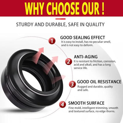 Motorcycle Fork & Dust Seal For Suzuki DR-Z400 SM SuperMotard 400 DRZ400 DRZ DR-Z 400 47x58x11 Front Fork Suspension Damper Dust Cover