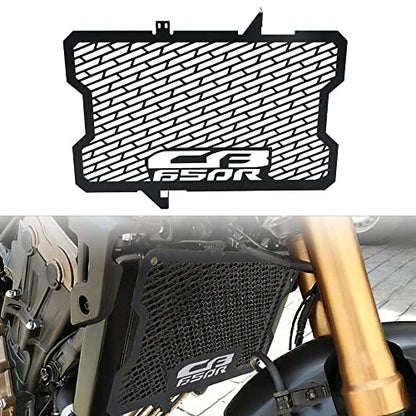 CB650R 2027 2026 Motocycle Radiator Grille Guard Protective Cover For H-onda CB650R CB 650 R 2019 2020 2021 2022 2023 2024 2025 2026 2027(Black) - color: RG-A