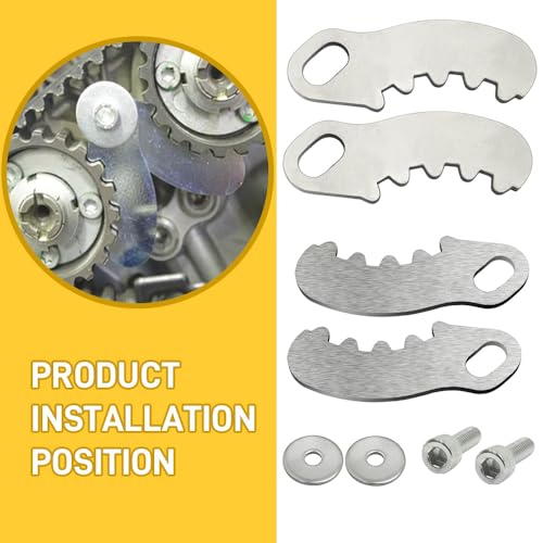 Toothed Belt Camshaft Pulley Tool Kit Compatible with Ducati 848 998 1098 1198 Monster 821 950 1200 Multistrada 950 1200 Streetfighter 848 1100 Diavel 1200 Hypermotard 821 939 Supersport 937