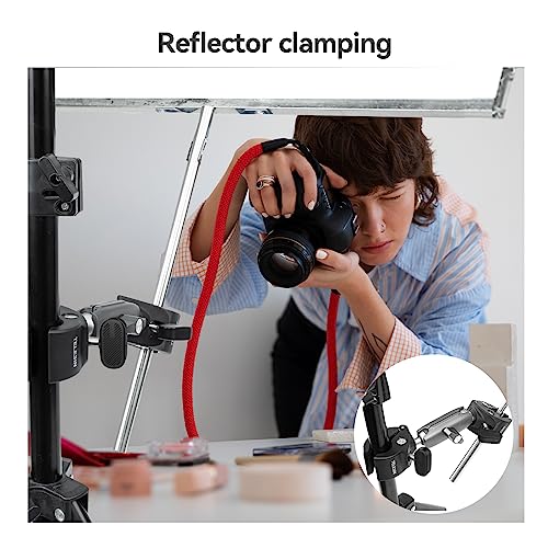 Dual-Ball Clamp Mount + Adapter for GoPro Insta360 + Phone Clip, Bike Motorcycle Handlebar Extension Stick Pole Holder Attach Accessories for Go Pro Max Hero 13 12 11 10Insta 360 X5 Go3 DJI Action 4