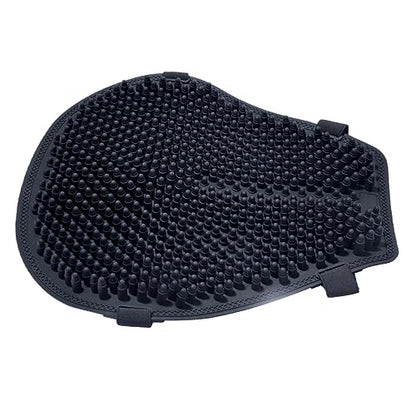 Thickened Silicone Motorcycle Seat Cushion Breathable Ventilated Pad Shock Absorbing Slip Saddle Cover for Comfortable Long Rides