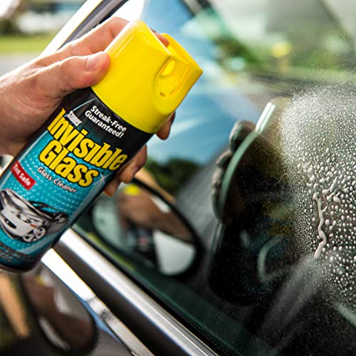 Invisible Glass 91163-4PK Premium Aerosol Glass Cleaner Spray for Car Windshields and Windows, Automotive and Home Window Cleaner, Streak-Free, Ammonia-Free, Tint-Safe – 15 oz (Pack of 4) - size: 15 Ounce (Pack of 4)