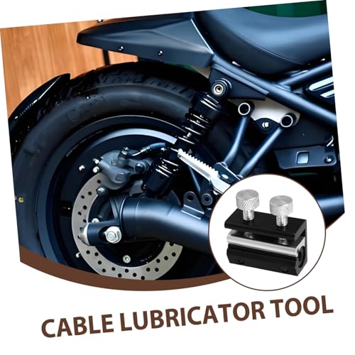 Garneck Motorcycle Cable Lubricator Portable Wire Oiler for Throttle Brake and Clutch Cables Fit