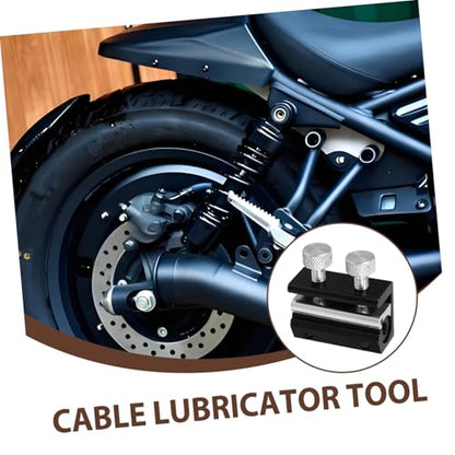 Garneck Motorcycle Cable Lubricator Portable Wire Oiler for Throttle Brake and Clutch Cables Fit