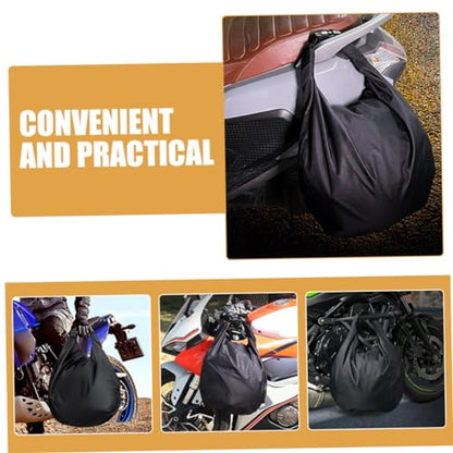 Luxshiny Bag for Outdoor Riding Storage Pouch for Scooter and Ski Helmets Multi Purpose Travel Container for Snacks and Bottles