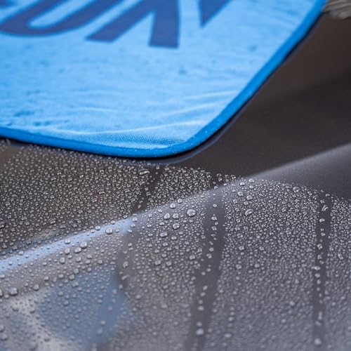 GYEON Silk Dryer – Ultra Soft Microfiber Car Drying Towel, Super Absorbent, Streak-Free, Lint-Free, Safe for Ceramic Coatings, Ideal for Cars, Trucks, SUVs, Auto Detailing - size: 20"x22" Inches