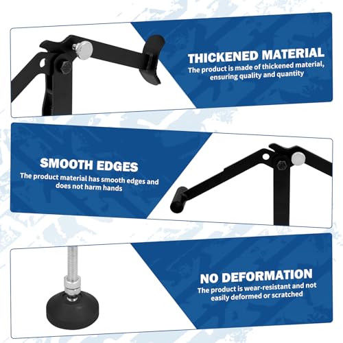 Motorcycle Stand Lift Portable Front and Rear Wheel Lift Stand Jack Fit for Most Motorcycle Wheels