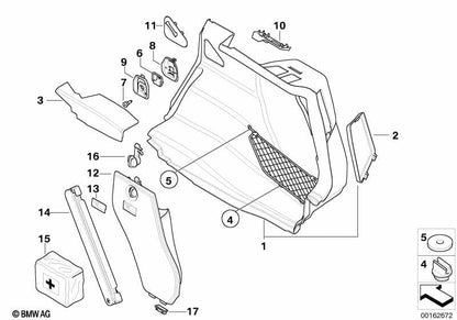 Genuine BMW Emergency Safety Warning Triangle + Case 71606770487