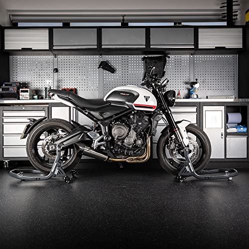 Oxford ZERO-G - Front Dolly Paddock Stand Motorcycle Workshop Equipment with Casters