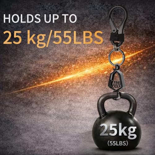 Heavy Duty Glove & Hat Clip with Carabiner, All-Metal Spring Clamp Work Glove Holder for Tool Belt, Harness, Backpack - style: Industry