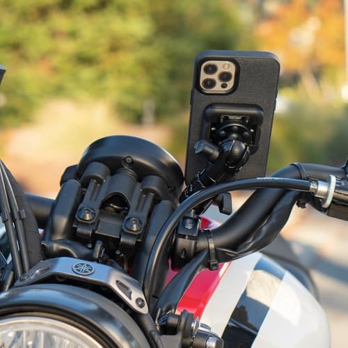 Peak Design Mobile Ball Mount Adapter, Locking, Non-Charging, SlimLink Mounting Technology, Push Button Release, Works with 20mm Ball-and-Socket Phone Mount for Car, Truck, Motorcycle, Boat and More
