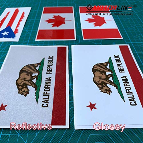 (2) 4'' Reflective Peace Hand Gesture Sign American Flag Decal Sticker Car Vinyl sda1
