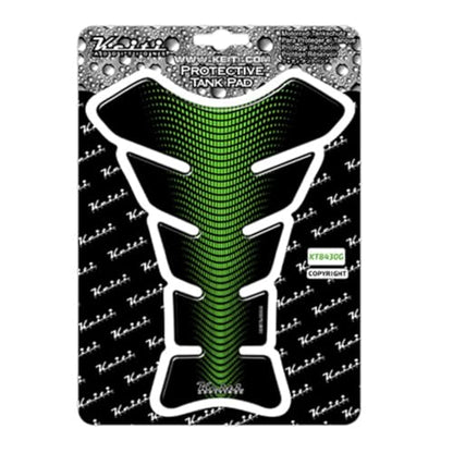 Keiti Universal Motorcycle Tank Pad Wave KT8430 (Green) - color: Green