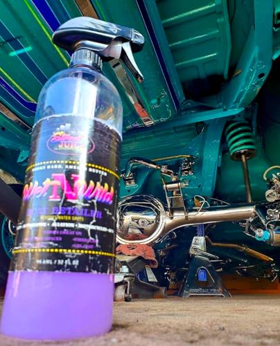 Wet & Wild WNW-16 Waterless Car Wash Detailer Spray for Car DetailingSafe for Cars, Trucks, Motorcycles, Boats, RVs & More, 16 fl oz
