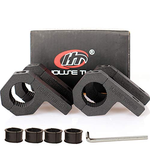 4pcs 3/4 inch Light Mount Bracket for 0.75" Tube Clamp 19mm Roll bar Clamp Brackets (Include 4 Clamp) - size: 0.75"-Clamp Kit