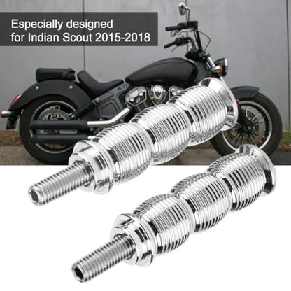 Aramox Shift Peg, Motorcycle Shift Peg or Brake Peg for 2015-2018 (Silver) - color: Silver