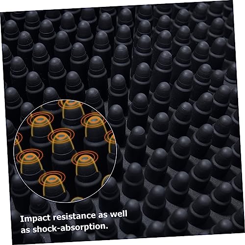Motorcycle Seat Cushion Silicone Pad with Ventilation Shockproof Non Slip Breathable Cooling Airflow Motorbike Saddle Cover for Long Ride Comfort