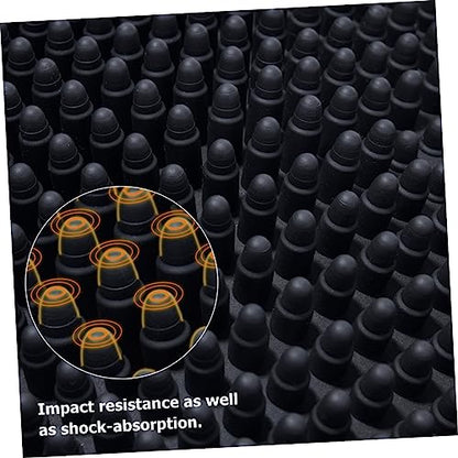 Motorcycle Seat Cushion Silicone Pad with Ventilation Shockproof Non Slip Breathable Cooling Airflow Motorbike Saddle Cover for Long Ride Comfort