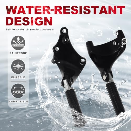 Motorcycle Rear Passenger Footpeg Mount Pedal Fit For Harley Sportster XL 1200 Iron 883 Forty Eight XL1200X 2014-2022 Super Low XL1200V Roadster XL1200CX XL883N XL1200T (For 2014-2022)