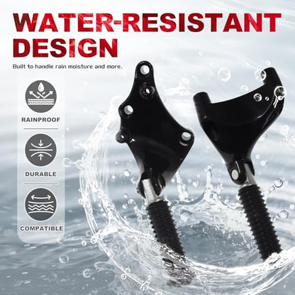 Motorcycle Rear Passenger Footpeg Mount Pedal Fit For Harley Sportster XL 1200 Iron 883 Forty Eight XL1200X 2014-2022 Super Low XL1200V Roadster XL1200CX XL883N XL1200T (For 2014-2022)