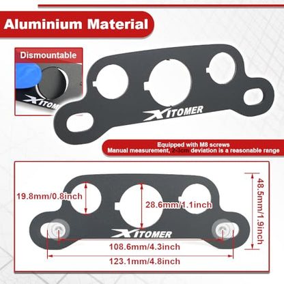 xitomer Motorcycle Dash Shelves Universal Dash Panel