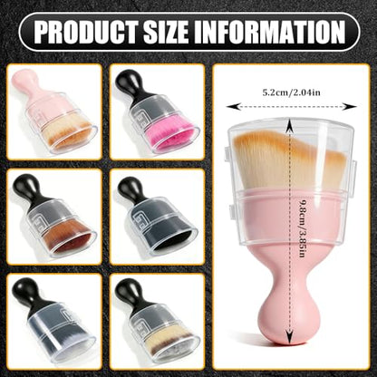 Car Detailing Brushes, Car Cleaning Brush, Auto Interior Soft Bristles Curved Cleaning Brush, Auto Detailing Dusting Tool Universal for Dashboard Air Conditioner Vent Computer (Black White) - color: Black White