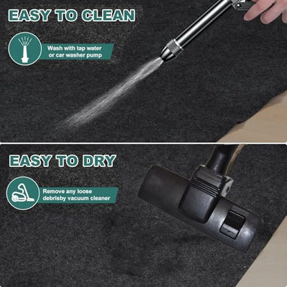 Oil Spill Mat, 29 * 36in Garage Floor Mat for Under Car, Absorbent Oil Pad, Waterproof Backing Protects Floor(1 Pack) - size: 2'5" x 3' (29*36)
