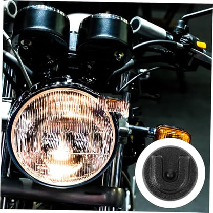 Toyvian Motorbike Microphone Holder Clip Lightweight Mic Hanger for Secure Mounting Multi-functional Design for Various Items and Portable Radio Accessory