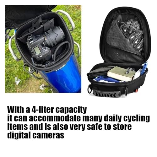 Detachable Quick Lock Flange Tank Bag Luggage Fit For CFMOTO 450SR 450SRS 450SS 650MT 800MT 250NK 650NK 250SR(B-TYPE)